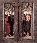 Hans Memling Triptych of Adriaan Reins oil painting on canvas